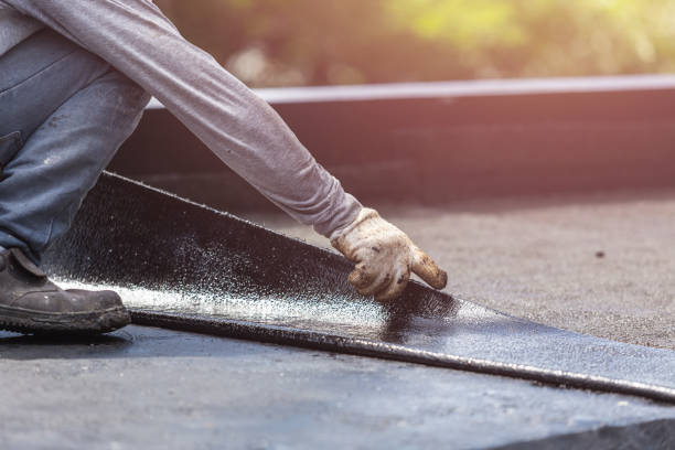 Professional Interior Drainage System technician working in Brinkhaven, OH